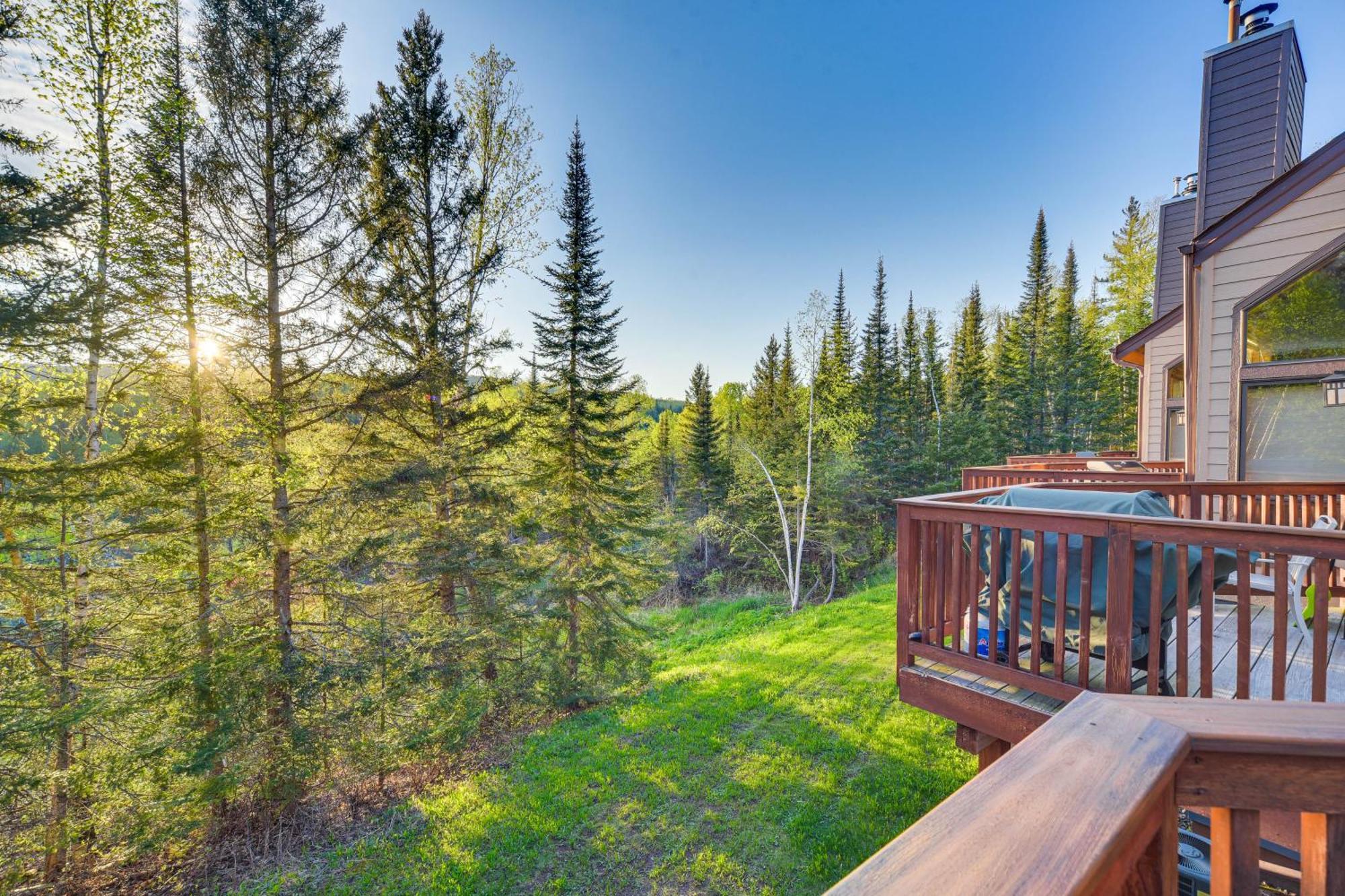 Cozy Alpine Escape Ski-Inandout At Lutsen Mtns Exterior foto